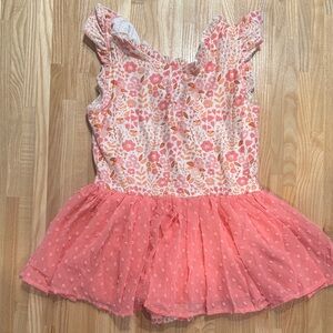 Cheeky Plum Farrah Leotard - Citrus Bloom Bliss